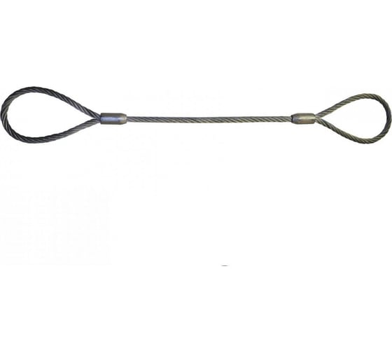 Изображение товара Буксировочный трос стальной ПРОММЕТАЛЛ 30 т, 5 м, 24 мм БТс30524-П