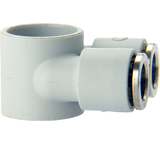 Изображение товара Фитинг технополимер с цанговым зажимом и уплотнительным кольцом 7640 6-1/8 Camozzi 54-7640-0656