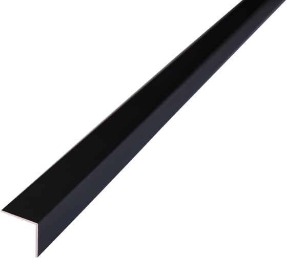Изображение товара Уголок алюминиевый РУССКИЙ ПРОФИЛЬ 2020 3,0 анодированый черный матовый 10 штук 4680427131448