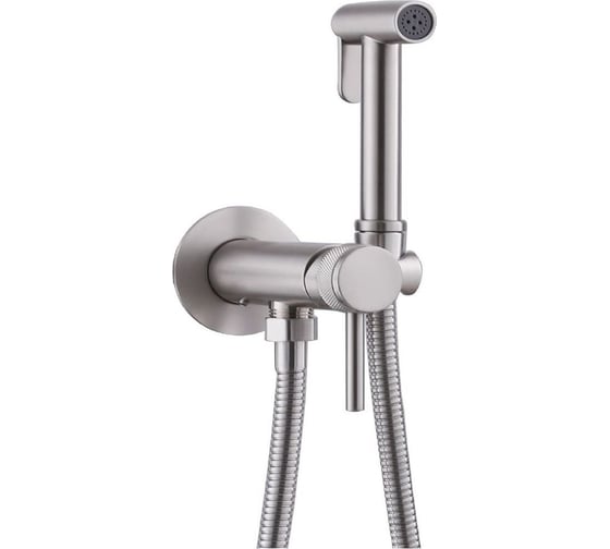 Изображение товара Смеситель с гигиеническим душем ALLEN BRAU 5.31A29-GB PRIORITY 3.0 латунь+вставка в держ, Kerox, скрыт.часть, браш.золото 330520 00330520