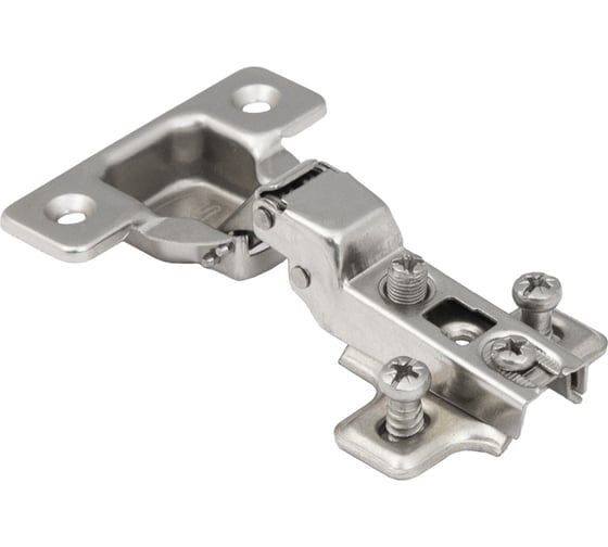 Изображение товара Петля AKS полунакладная 08, 45мм, с креплением Н-0, c еврошурупом, AK 63887