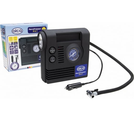 Изображение товара Компрессор Alca 3 в 1 17 бар, 12 В, 12 А, 12 л/мин, 120 Вт 233000