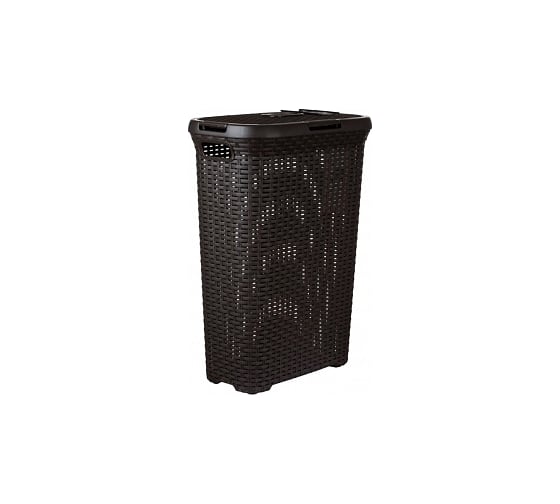 Изображение товара Корзина для белья CURVER rattan style 40 л, темно-коричневая 00709-210