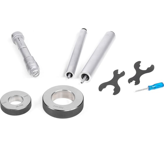 Изображение товара Микрометрический нутромер Micron 3-точечный, 25-30, 0,005, у/к МИК 61231