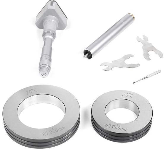 Изображение товара Микрометрический нутромер Micron 3-точечный, 70-80, 0,005, у/к МИК 57377