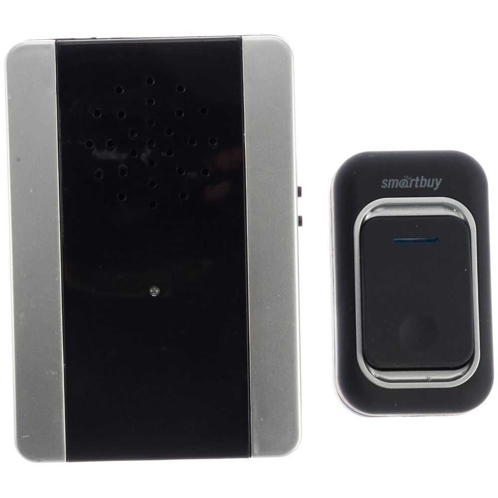Беспроводной дверной звонок Smartbuy беспроводной дверной звонок со светодиодной подсветкой 4 уровня громкости 52 мелодии