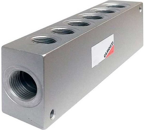 Изображение товара Коллектор резьбовой 3043 3/8-6D-1/4 Camozzi 50-3043-58576