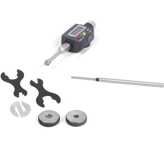 Изображение товара Микрометрический нутромер Micron 3-точечный, электронный, 10- 12, 0,001, у/к МИК 42133