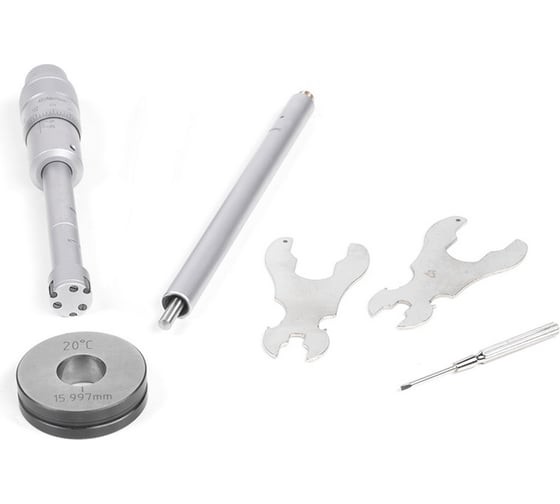 Изображение товара Микрометрический нутромер Micron 3-точечный, 14-17, 0,005, у/к МИК 61228