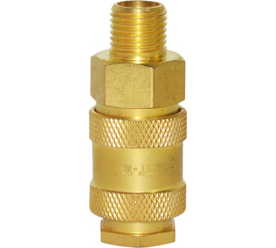 Изображение товара Штуцер быстросъемный мама - наружная резьба 1/4" AIST 90991223-1-M 00-00026130