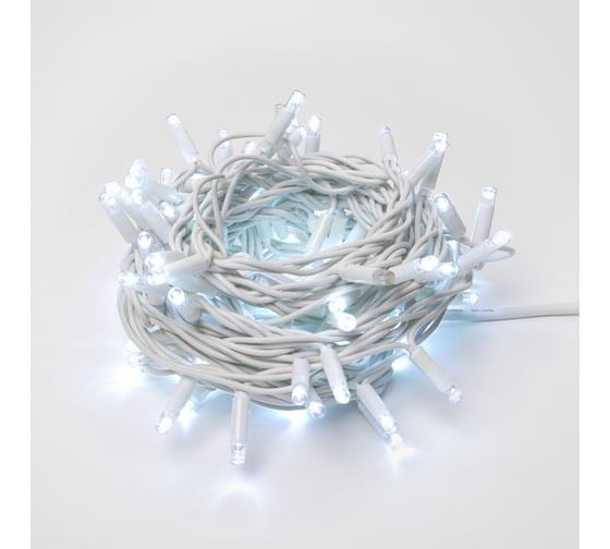 Изображение товара Светодиодная гирлянда с эффектом мерцания Uniel ULD-S1000-120/TWK WHITE, IP67, 10м UL-00001351