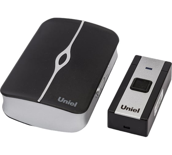 Изображение товара Беспроводной звонок Uniel UDB-015W-R1T1-36S-100M-WH/BL 36 мелодий UL-00006434