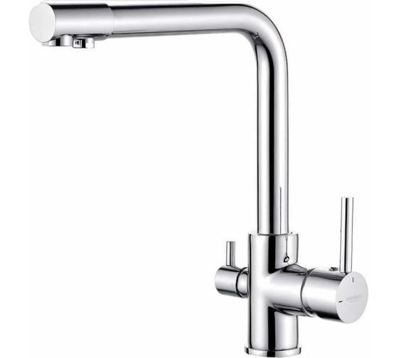 Изображение товара Смеситель для кухни LEDEME L4055-3 с гайкой 808270