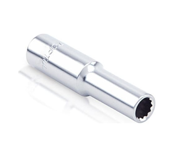 Изображение товара Головка торцевая длинная 12-гранная 6 мм, 1/4"DR TOPTUL BAEF0806