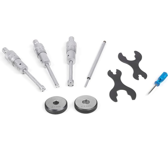 Изображение товара Набор микрометрических нутромеров Micron 3-точ. 6- 12 0,001 у/к МИК 129481