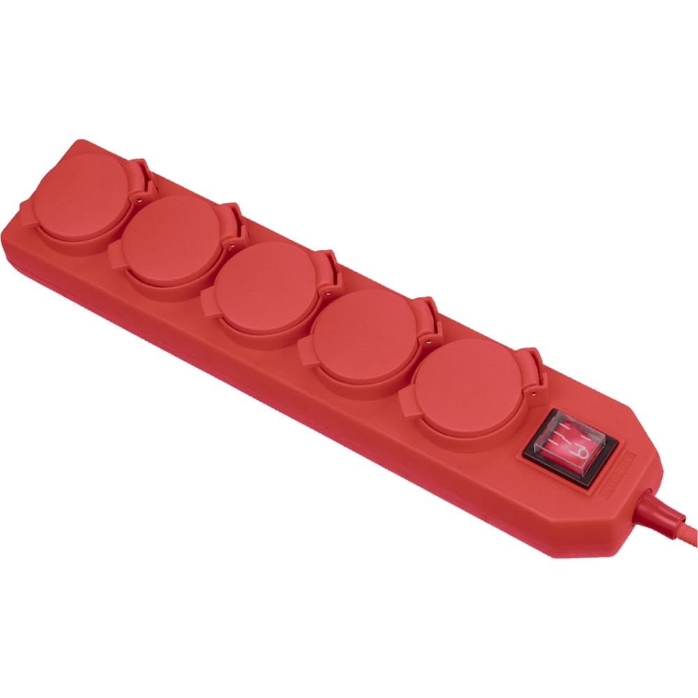 Изображение товара Силовой удлинитель TDM ELECTRIC Уз16-05В 5 розеток IP44 20м морозостойкий