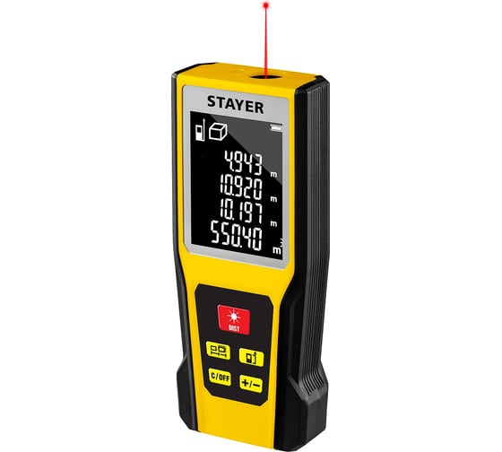 Изображение товара Лазерный дальномер Stayer LDM-60 Professional 34957_z01