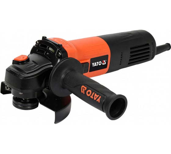 Изображение товара Углошлифовальная машинка YATO с регулировкой оборотов, 1400Вт, 125мм YT-82098