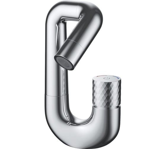 Изображение товара Смеситель для умывальника IDDIS Twist с управлением push control TWISBBTi01