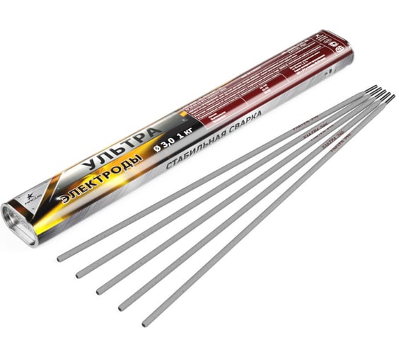 Изображение товара Электрод ультра 3 мм, 1 кг, тубус МЭЗ Ц0040869
