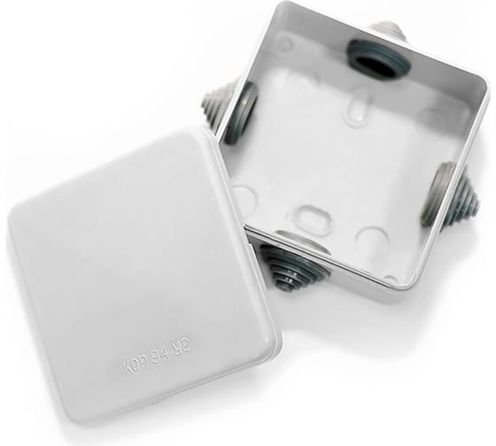 Изображение товара Коробка ответвительная Электротехник Кор94-4м у2, 4 отверстия, ip43, ET209209