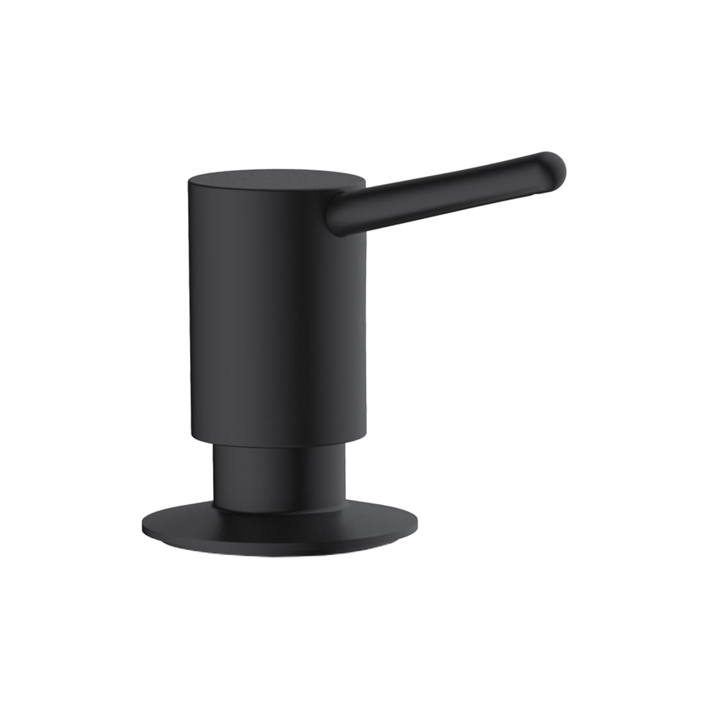 Изображение товара Дозатор IDDIS Kitchen line латунь черный матовый встроенный механический