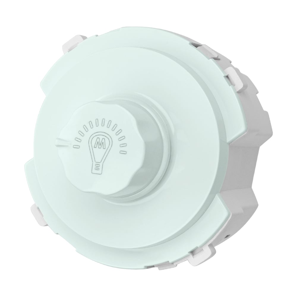 Изображение товара Светорегулятор TDM ELECTRIC (rl, 500вт) поворотный фисташковый, "байкал" SQ1819-0141