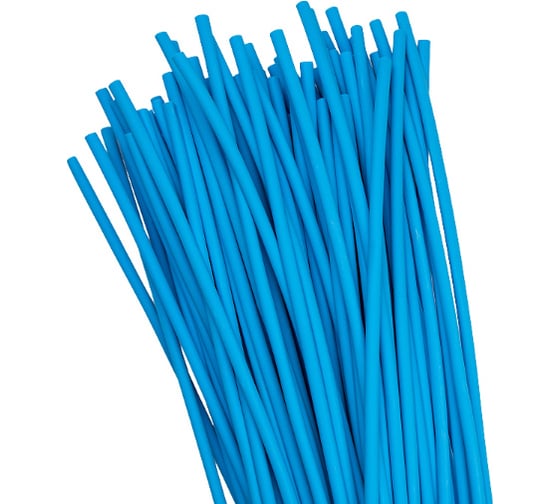 Изображение товара Термоусаживаемая трубка EKF PROxima ТУТ 6/3, синяя, рулон, 100 м tut-6-g