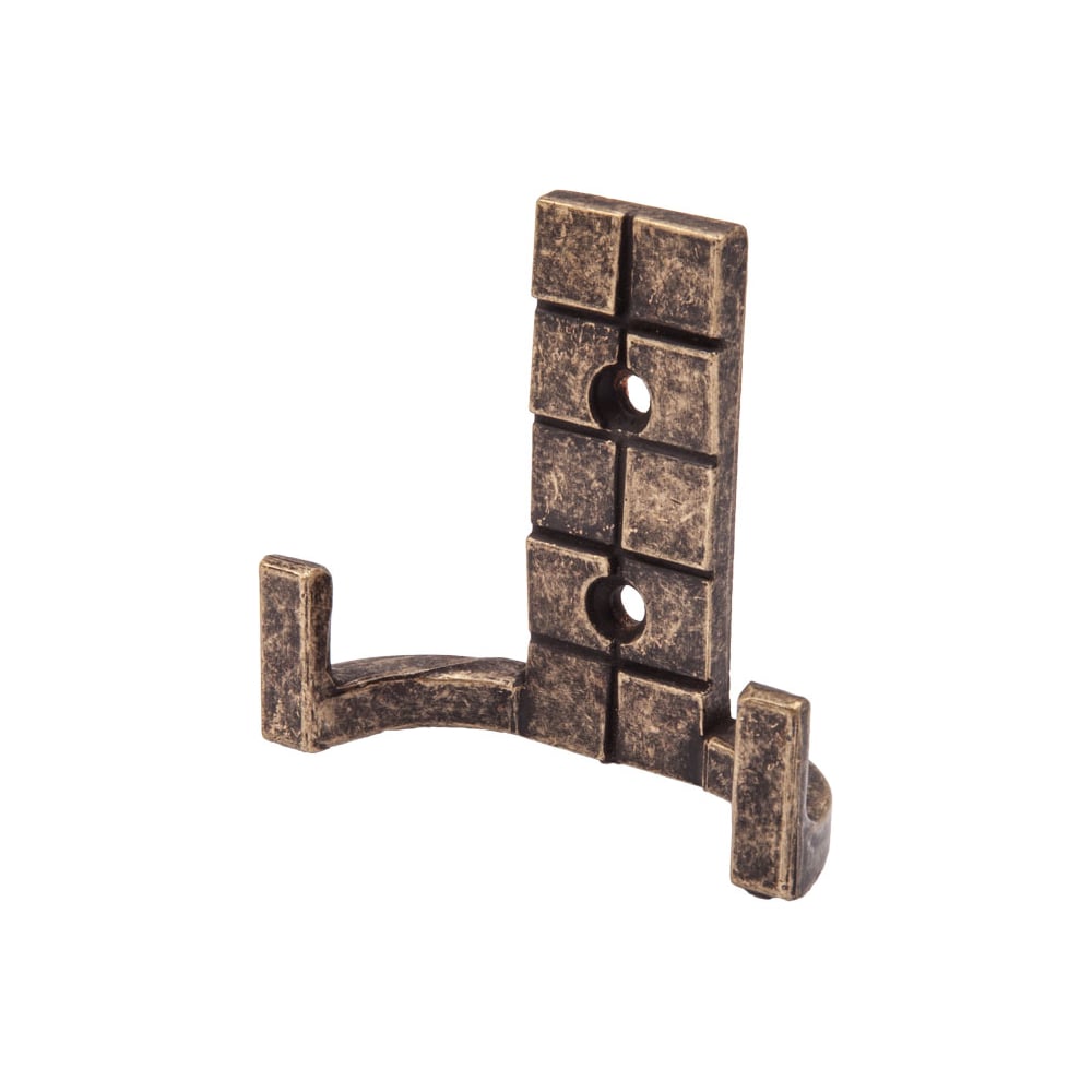 Изображение товара Мебельный крючок AKS TETRIS старое золото 56843 - надежное решение для хранения и организации интер