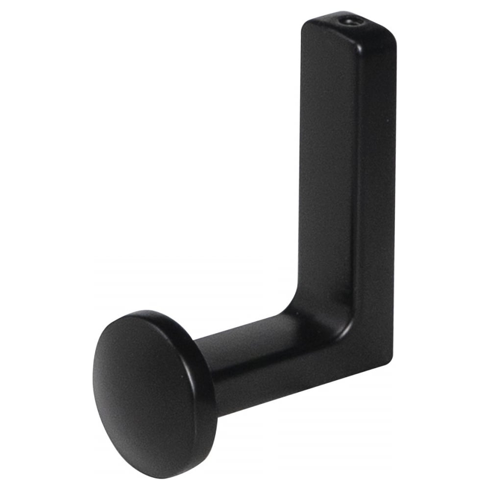 Изображение товара Мебельный крючок AKS KING, черный матовый 90276