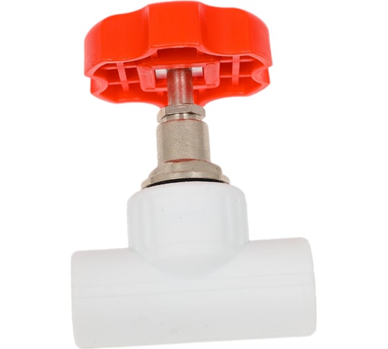 Изображение товара Запорный клапан VALFEX PP-R белый, 20х90° 10146020 127-0190