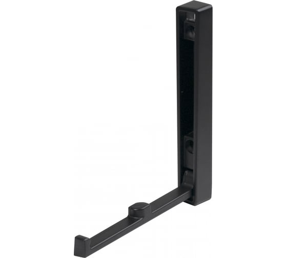 Изображение товара Мебельный крючок AKS STEP, черный матовый 90289