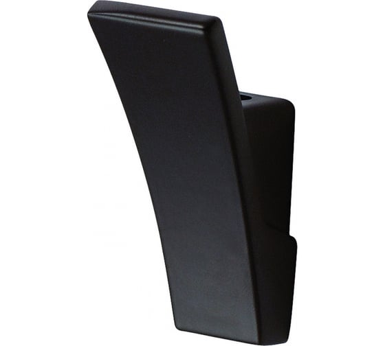 Изображение товара Мебельный крючок AKS SLASH, черный матовый 81551