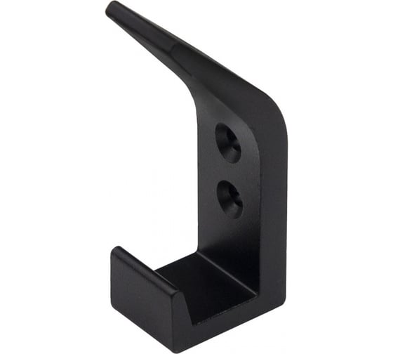 Изображение товара Мебельный крючок AKS BLOCK черный матовый 88355
