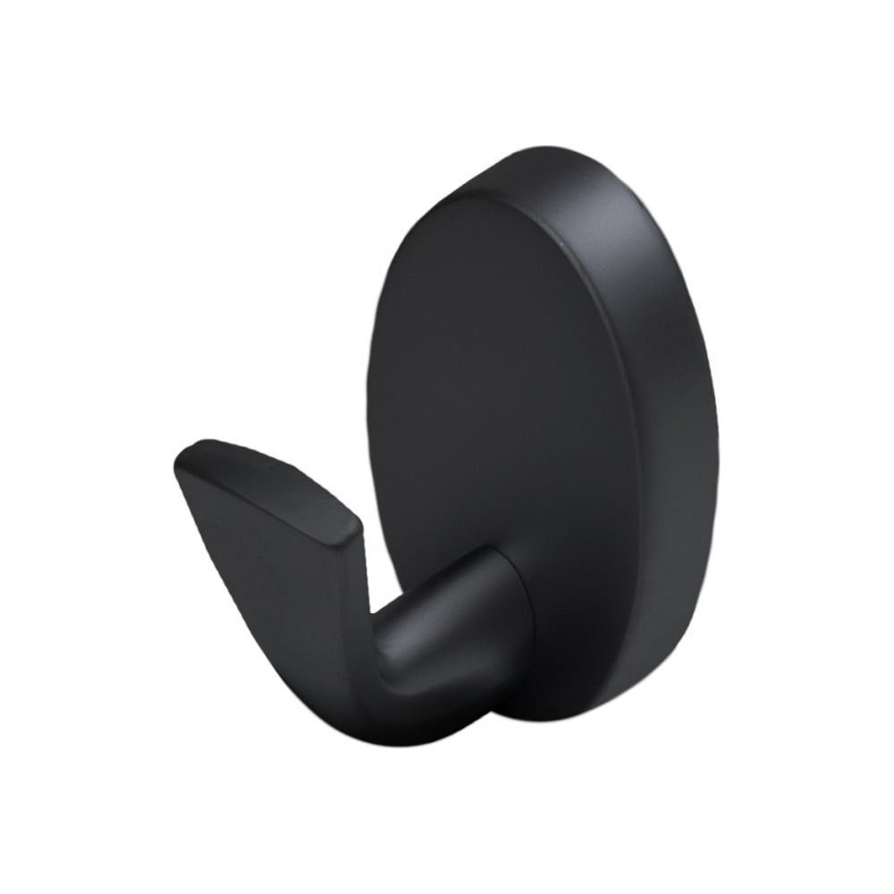 Изображение товара Мебельный крючок AKS QUEEN черный матовый однорожковый