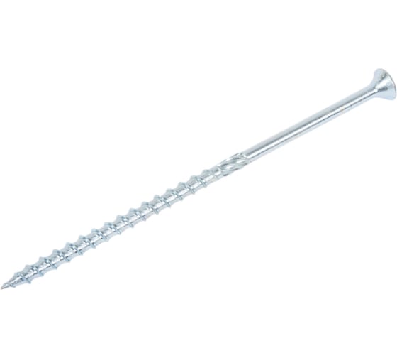 Изображение товара Конструкционный шуруп TULSTOR PT с потайной головкой; голубая оцинковка ; TX40; 8,0 x 180 mm упак 50 шт 903422