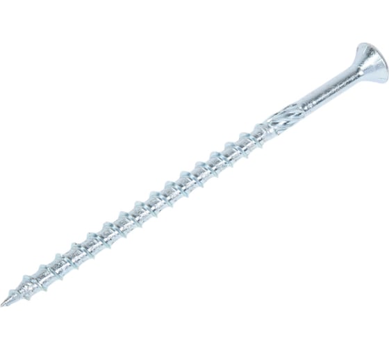 Изображение товара Конструкционный шуруп TULSTOR PT с потайной головкой; голубая оцинковка ; TX40; 8,0 x 140 mm упак 50 шт 903420