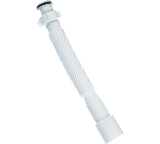 Изображение товара Гофра АНИ Пласт с гайкой 1 1/4 дюйма x 40/50, L-366-776 мм K206 025-0060