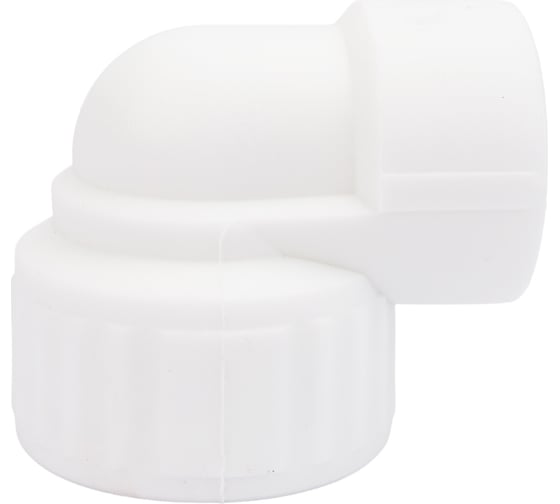 Изображение товара Комбинированный угольник VALFEX PP-R белый, 20х3/4 дюйма ВР 10125120 127-0587