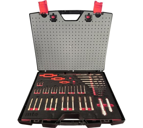 Изображение товара Набор ручных метчиков и плашек MTE HSS M3-20 68 предметов 2964065267