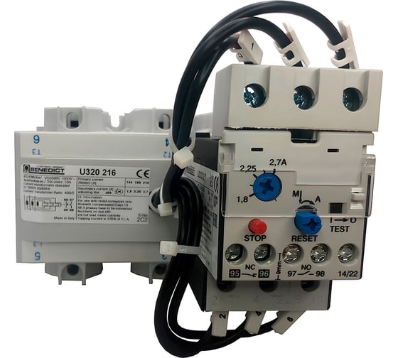 Изображение товара Тепловое реле Benedict U320 216 PN41667