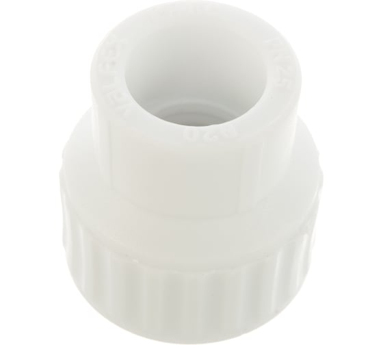Изображение товара Комбинированная муфта VALFEX PP-R белая, 20х1/2 дюйма ВР 10129020 127-0232
