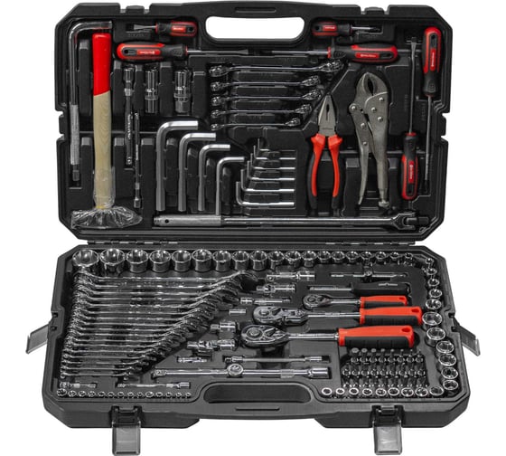 Изображение товара Набор инструмента Промлайн 143 предмета в пластиковом чемодане ПЛ071008_023