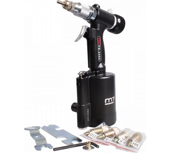 Изображение товара Пневмогидравлический заклепочник для резьбовых заклепок М4 - М10 MIGHTY SEVEN PB-2402