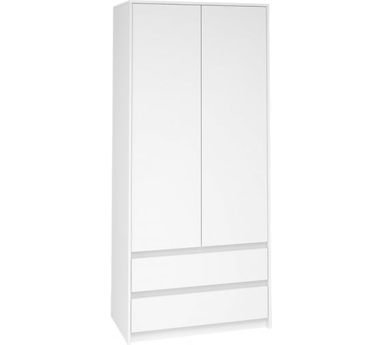 Изображение товара Шкаф Woodville Айден ШК06-900 ЛДСП белое / ЛДСП белое 528274