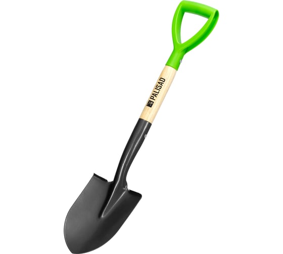 Изображение товара Лопата штыковая PALISAD 150x205x720 мм, деревянный лакированный черенок 61385