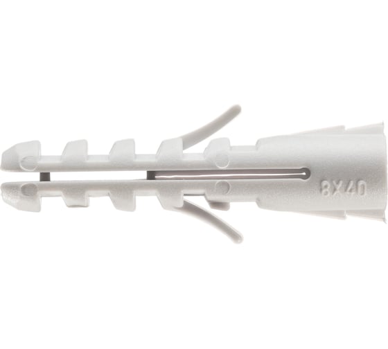 Изображение товара Универсальный потайной дюбель ELEMATIC пластиковый, PA6 E 8x40 мм, 100 шт. 8701004