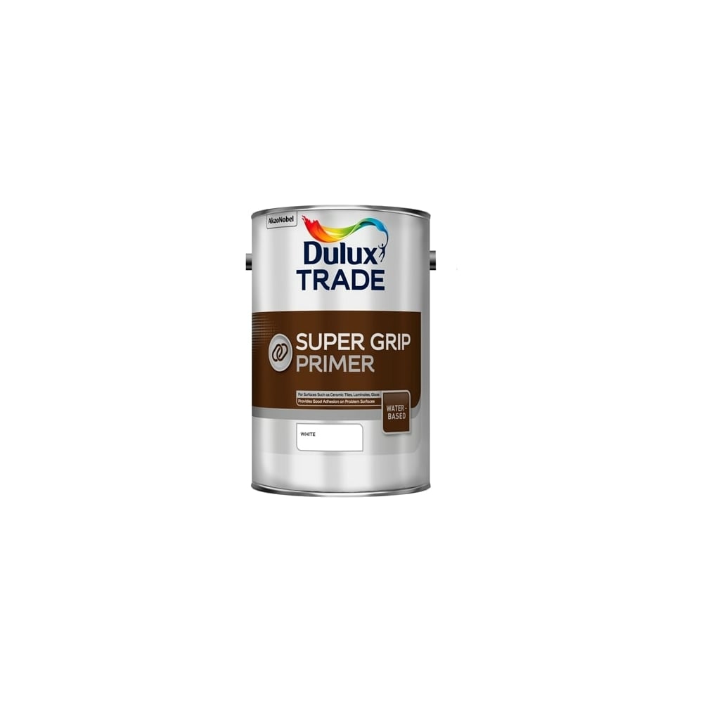 фото Грунтовка dulux super grip primer для сложных поверхностей, белая 1л 5183285