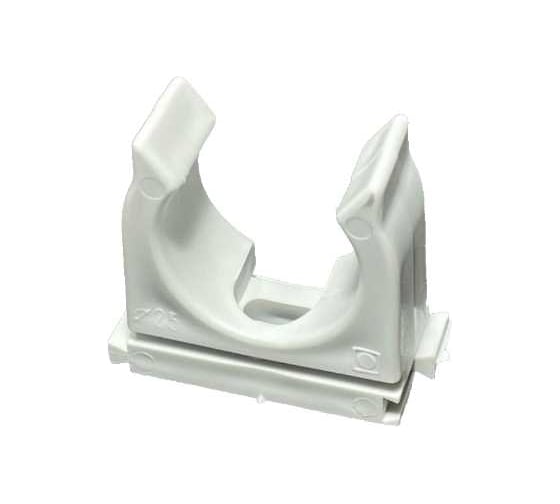 Изображение товара Пластиковый фиксатор для полипропиленовых труб ELEMATIC ECLIP d=25 мм, 100 шт. 13502125