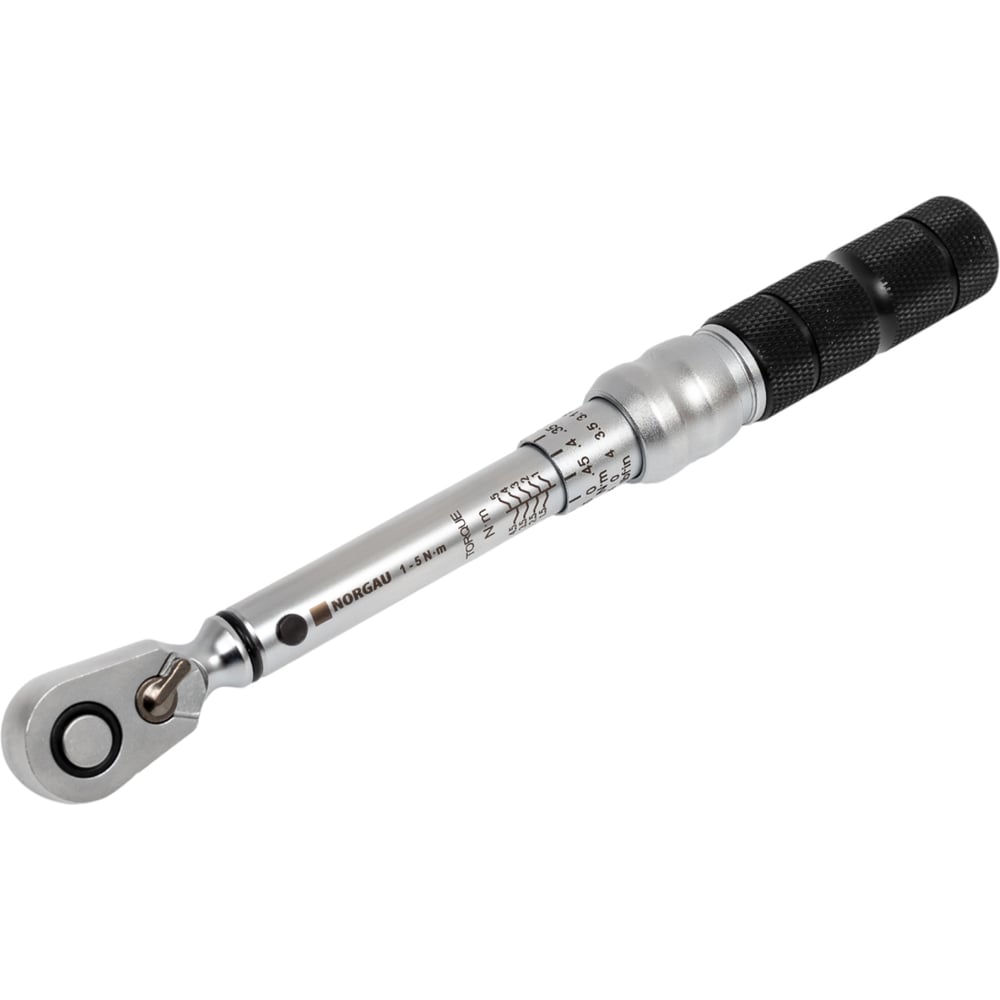 Изображение товара Динамометрический ключ NORGAU 1/4" 1-5 Нм NTW30-005RL профессиональный